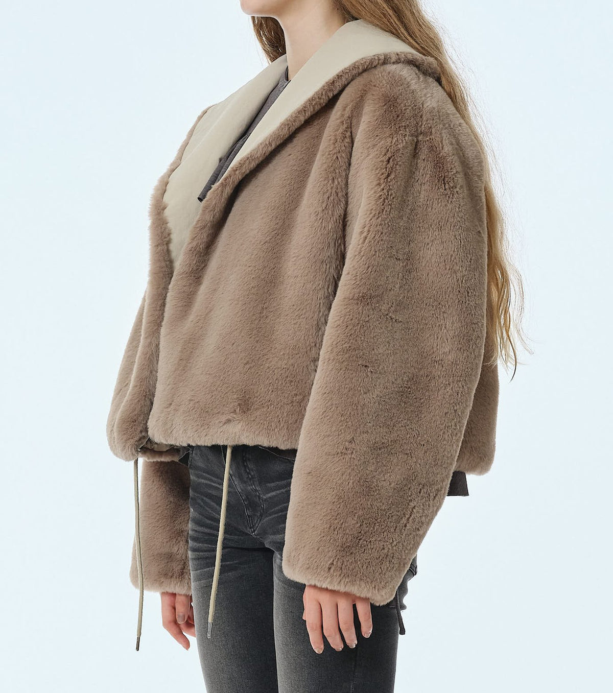 Reversible Faux Fur Jacket