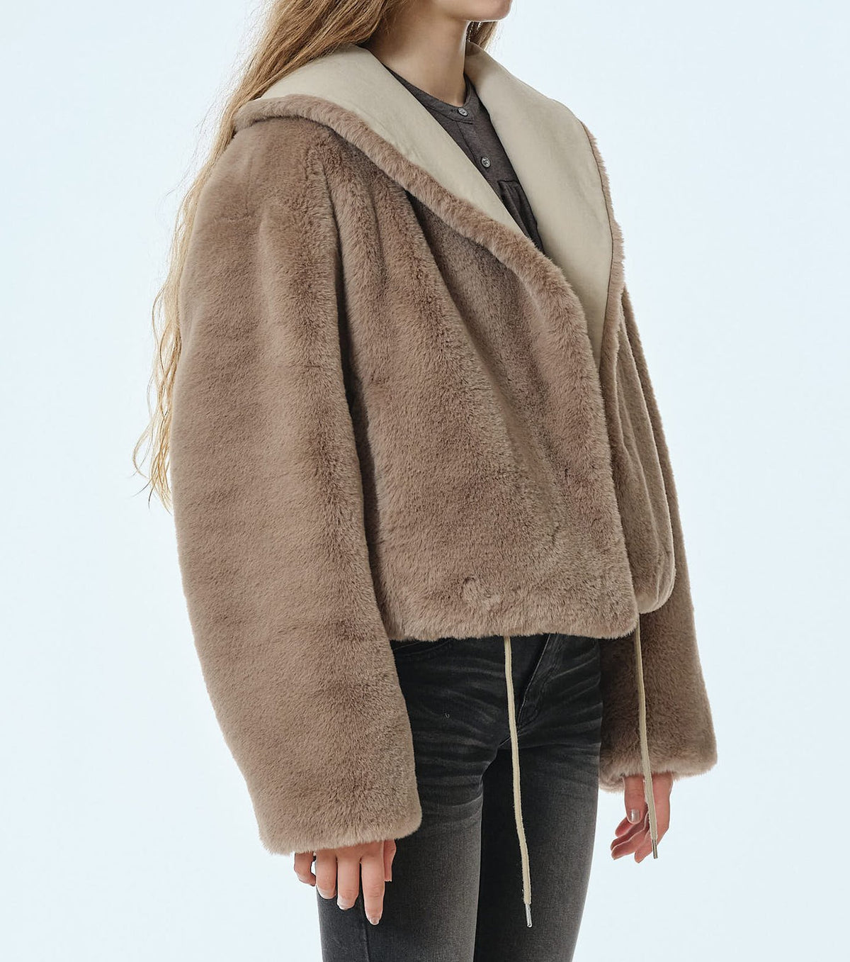 Reversible Faux Fur Jacket