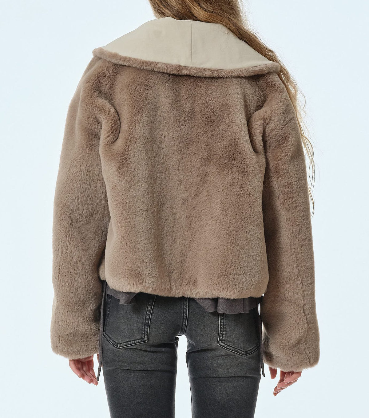 Reversible Faux Fur Jacket