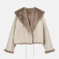 Reversible Faux Fur Jacket