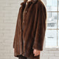 Faux Mink Short Coat