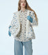 Floral Print Down Jacket