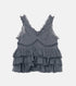 Tulle Ruffle Top