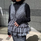 Tulle Ruffle Top