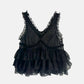 Tulle Ruffle Top