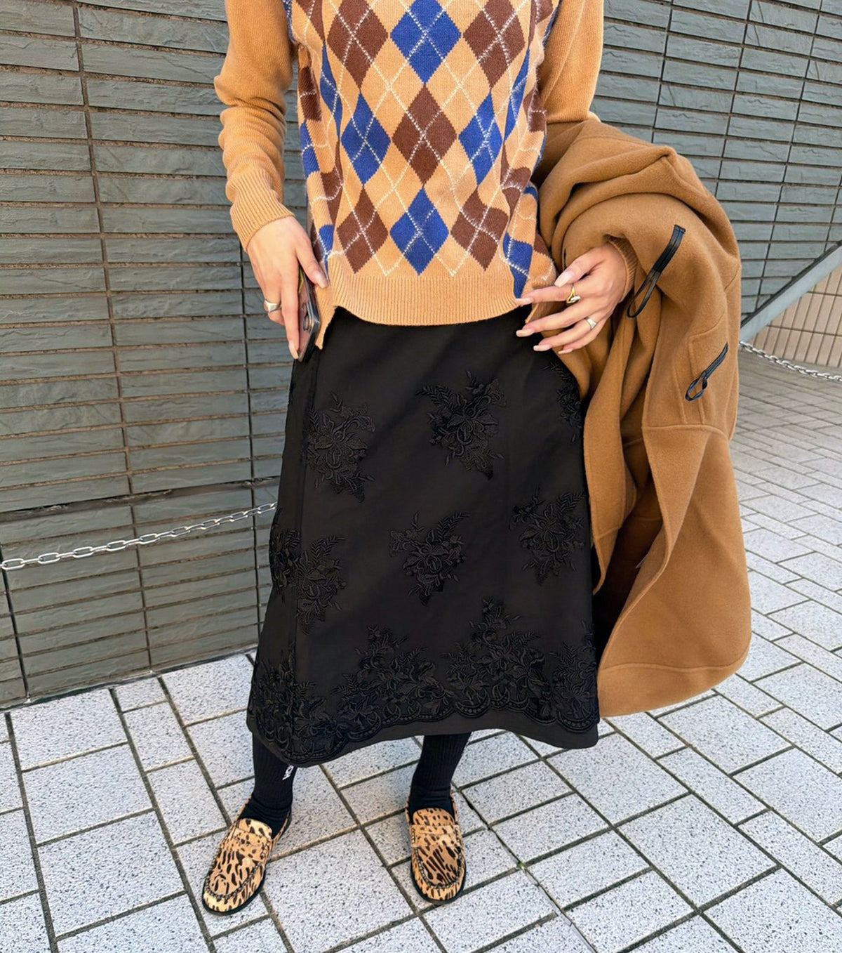 Floral Lace Skirt