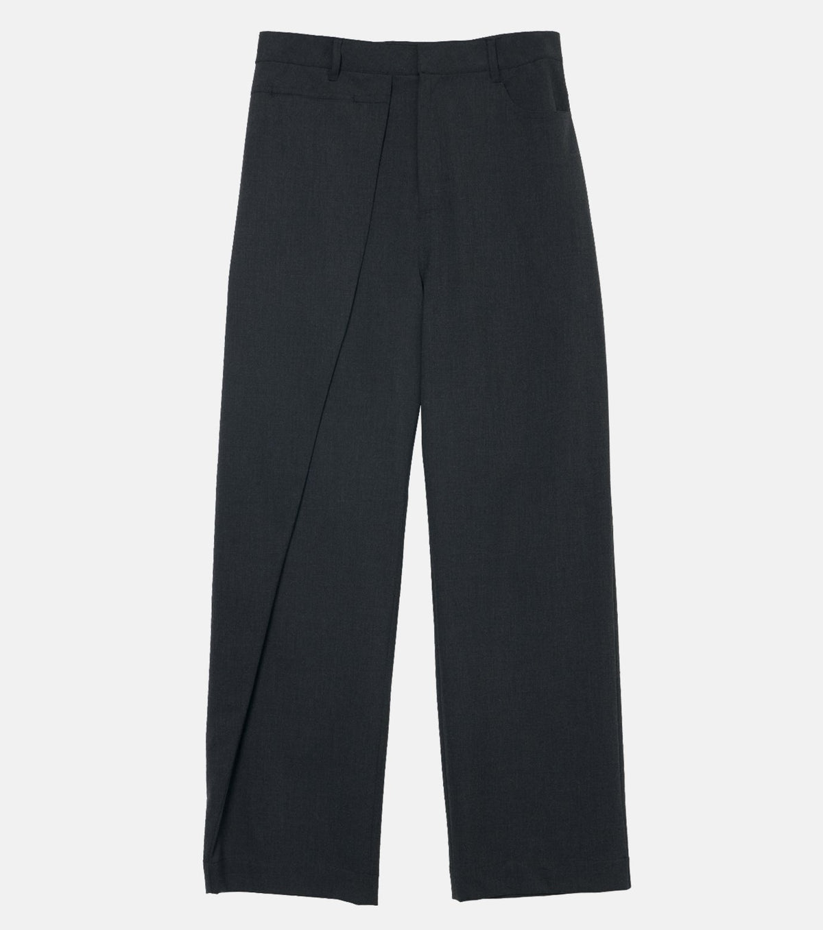 Asymmetric Tuck Pants