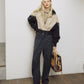 Asymmetric Tuck Pants