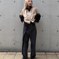 Asymmetric Tuck Pants