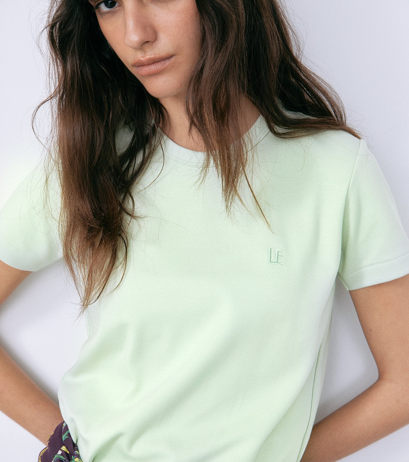 "LE" Fitted T-Shirt