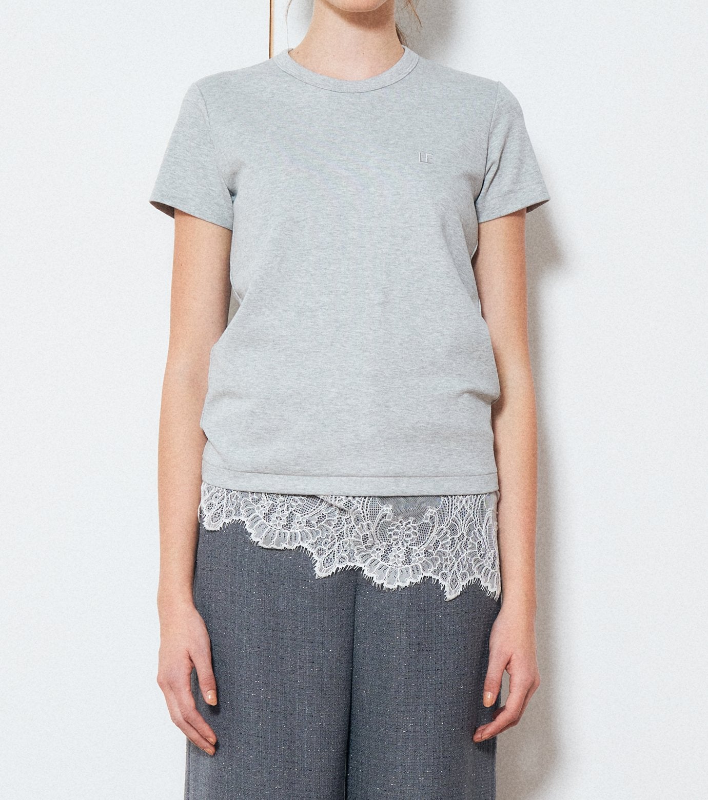 "LE" Fitted T-Shirt