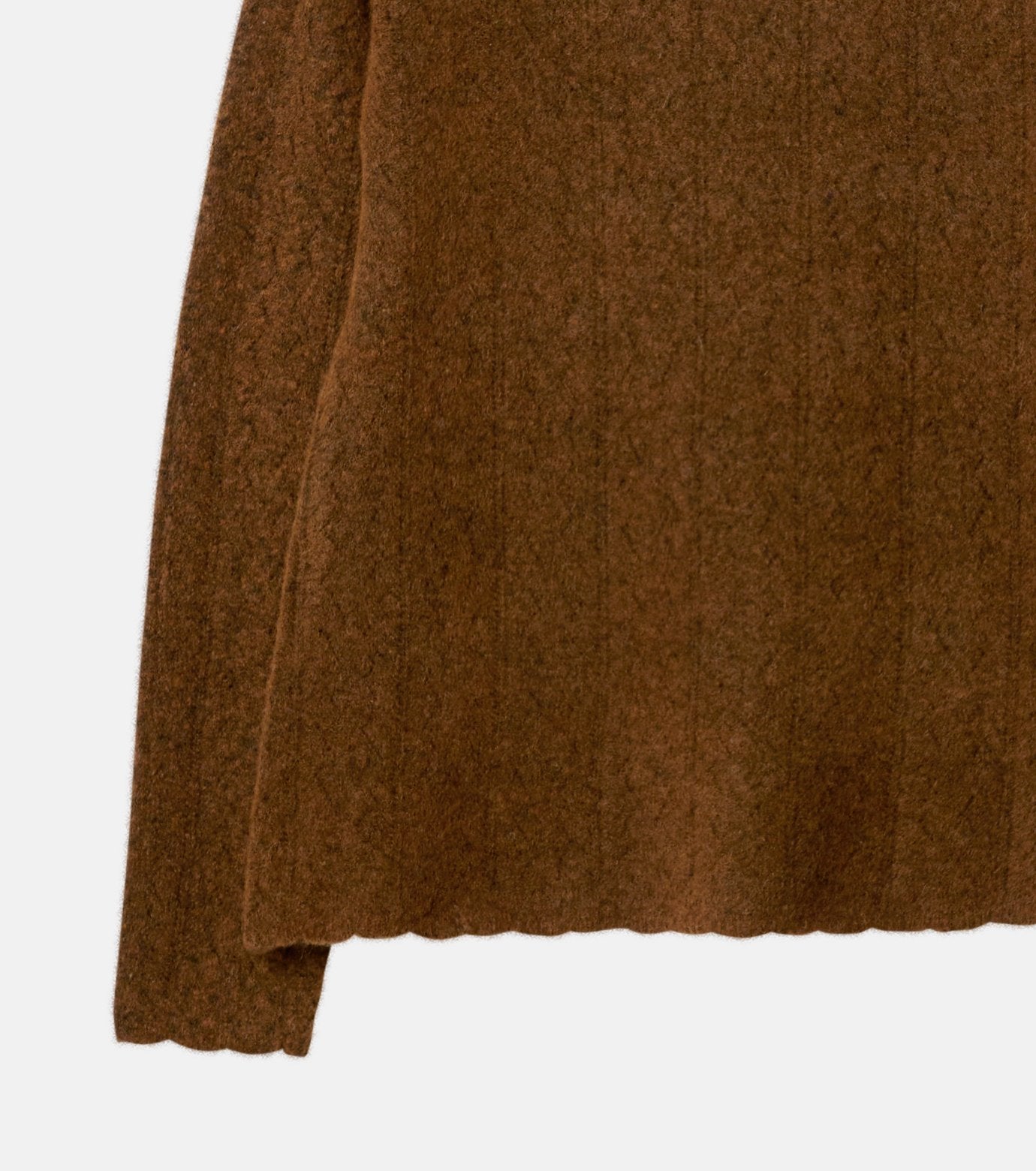 Lace Knit A-line Sweater