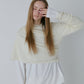 Lace Knit A-line Sweater