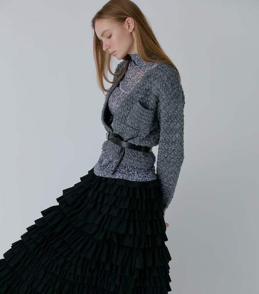 Openwork Knit Jacket