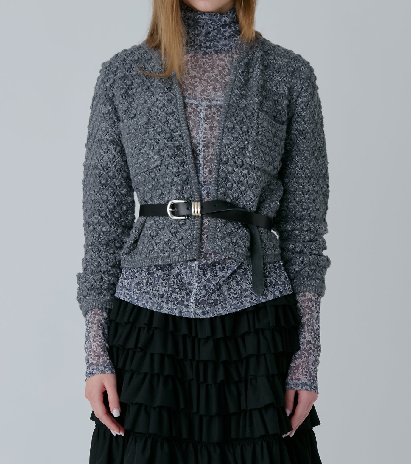 Openwork Knit Jacket