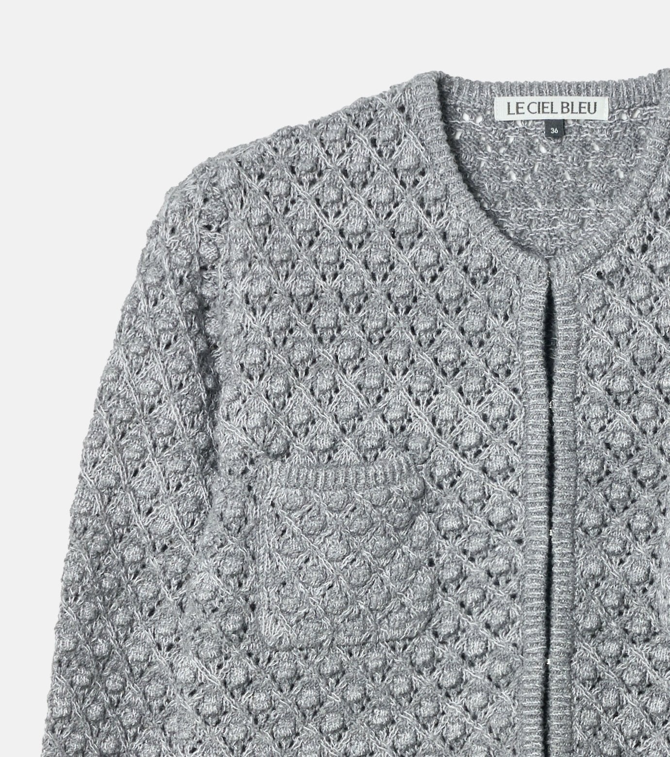 Openwork Knit Jacket