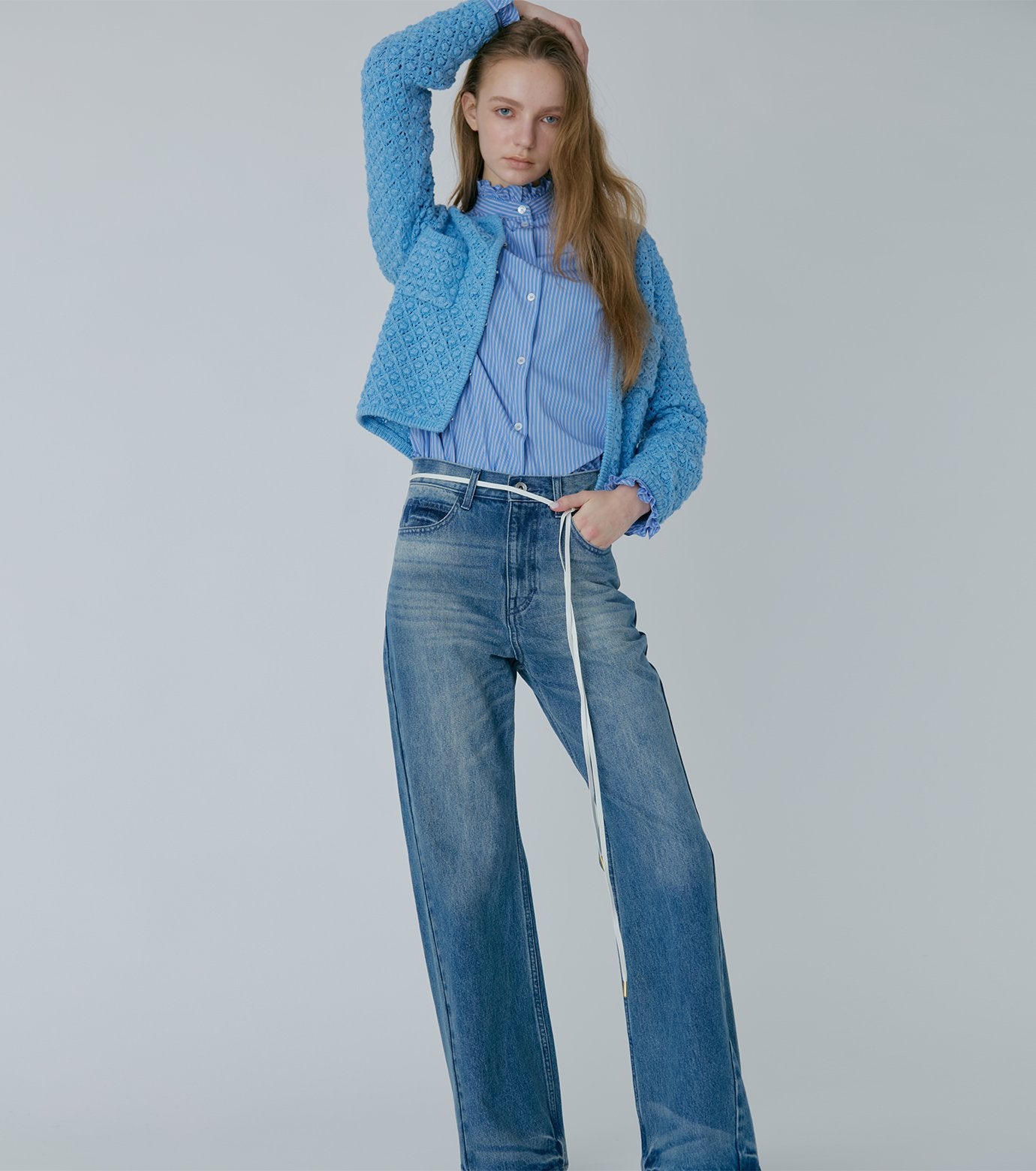 Openwork Knit Jacket