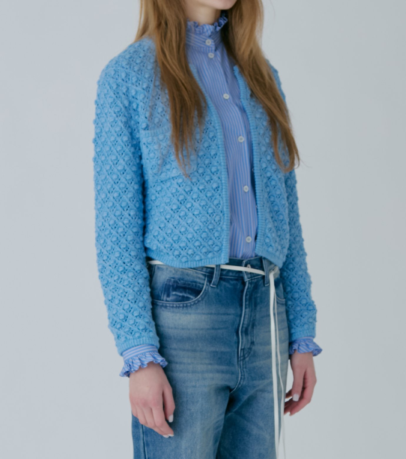 Openwork Knit Jacket