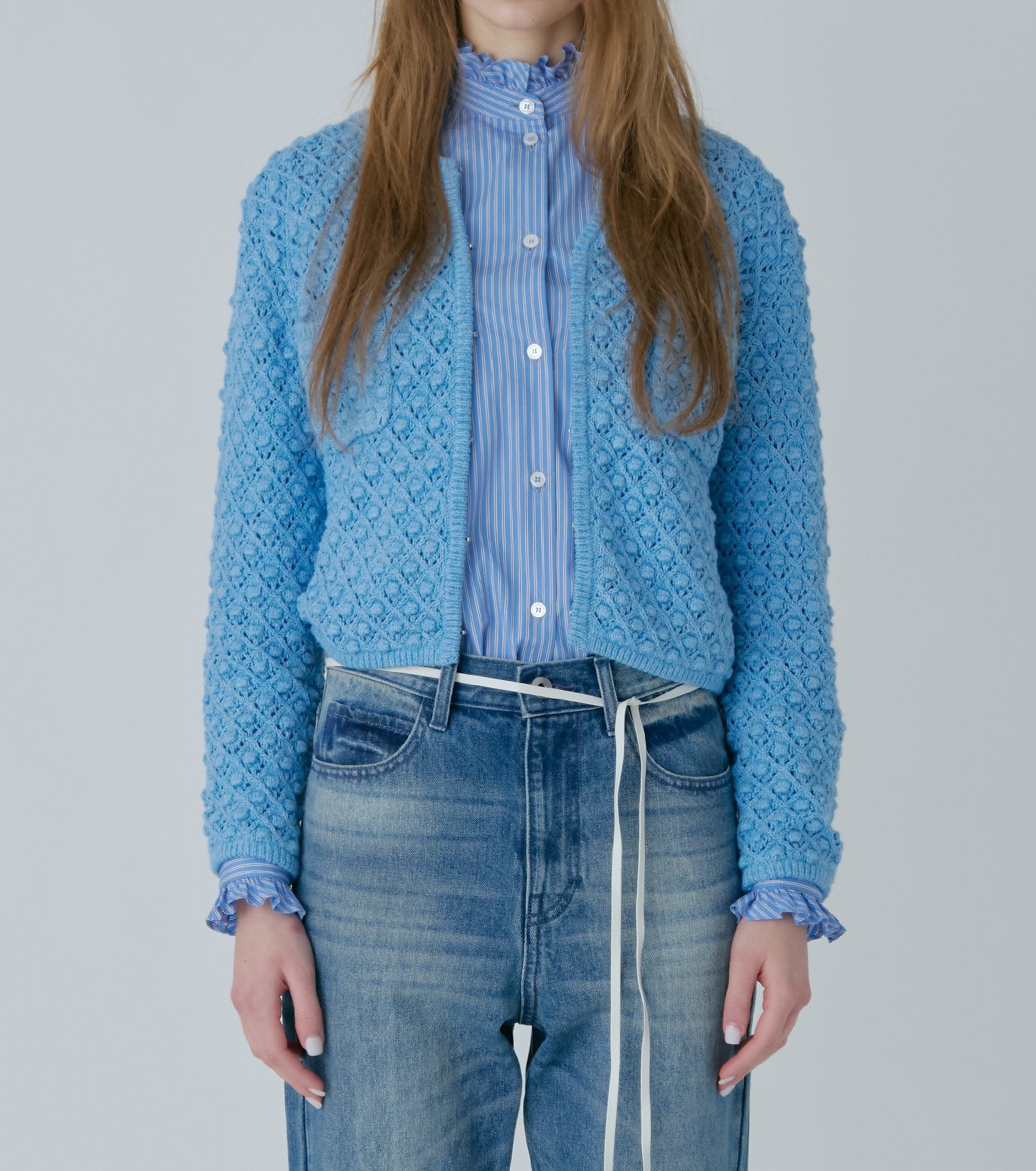 Openwork Knit Jacket