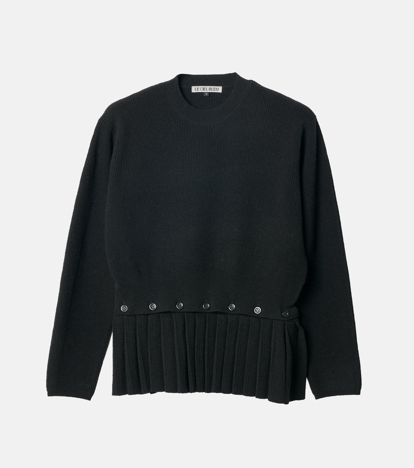 Pleated Waist Pullover