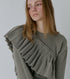Pleated Waist Pullover