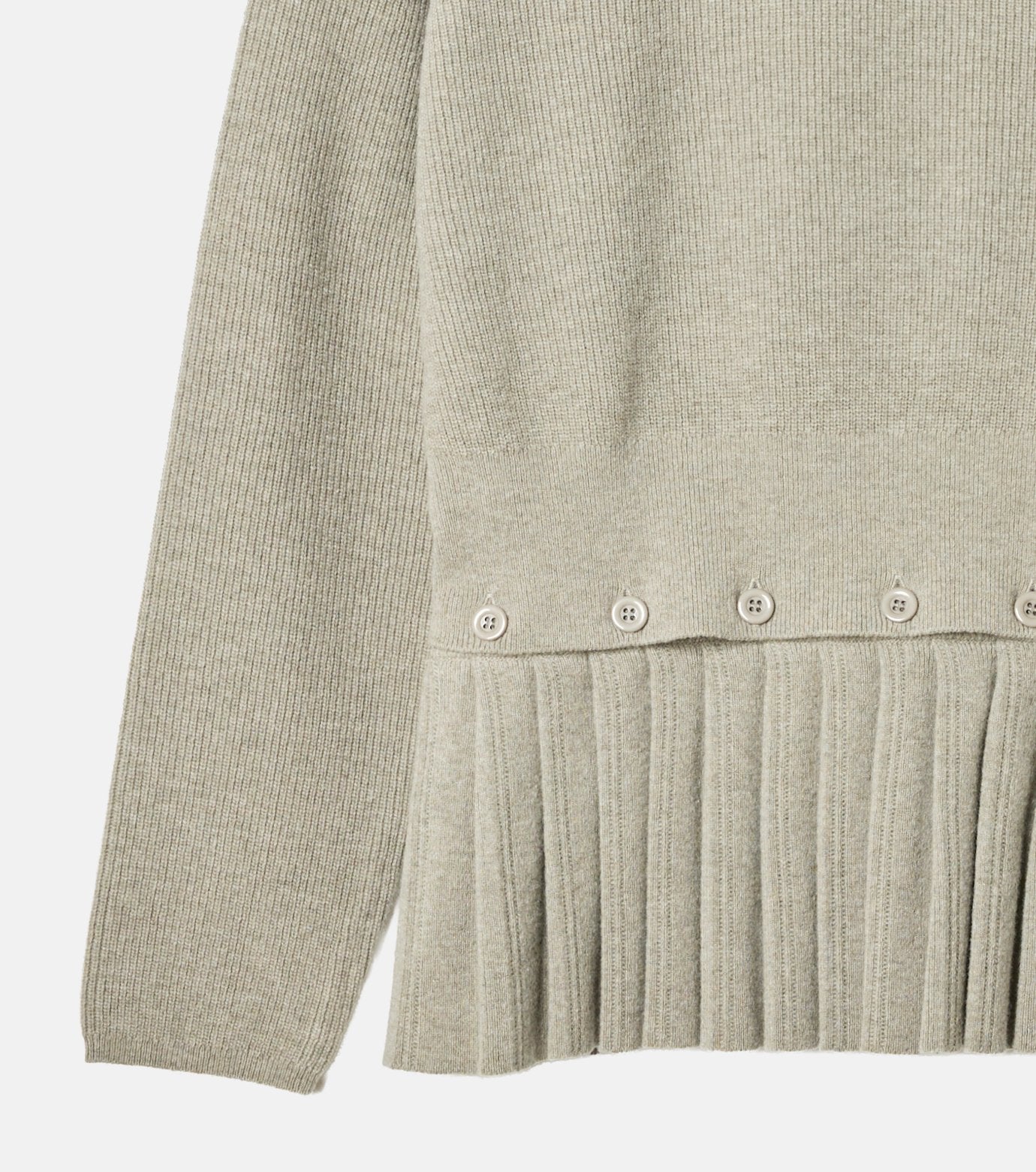 Pleated Waist Pullover