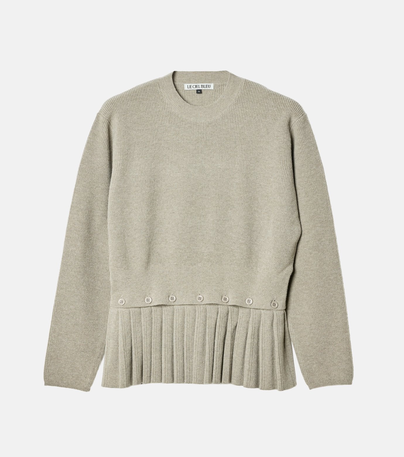 Pleated Waist Pullover