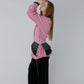 Pleated Waist Pullover