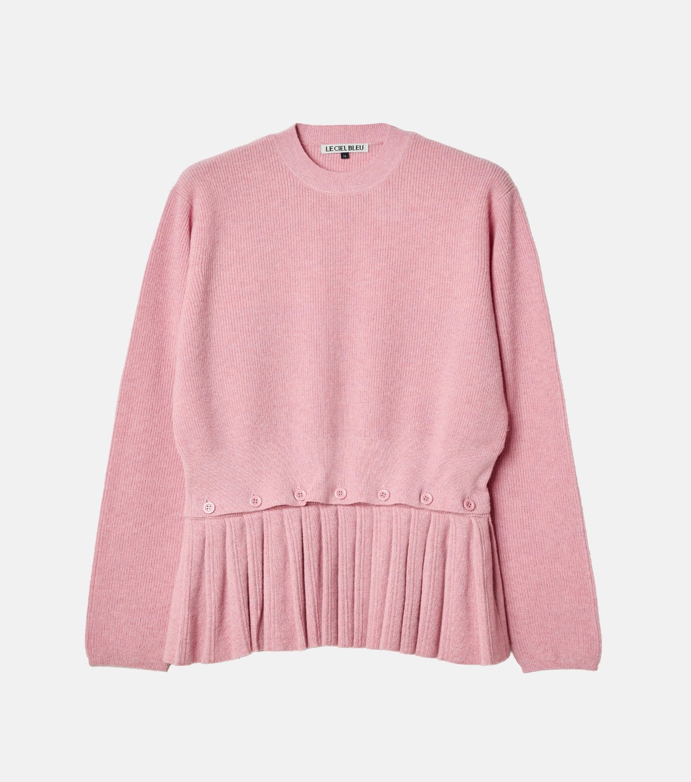 Pleated Waist Pullover