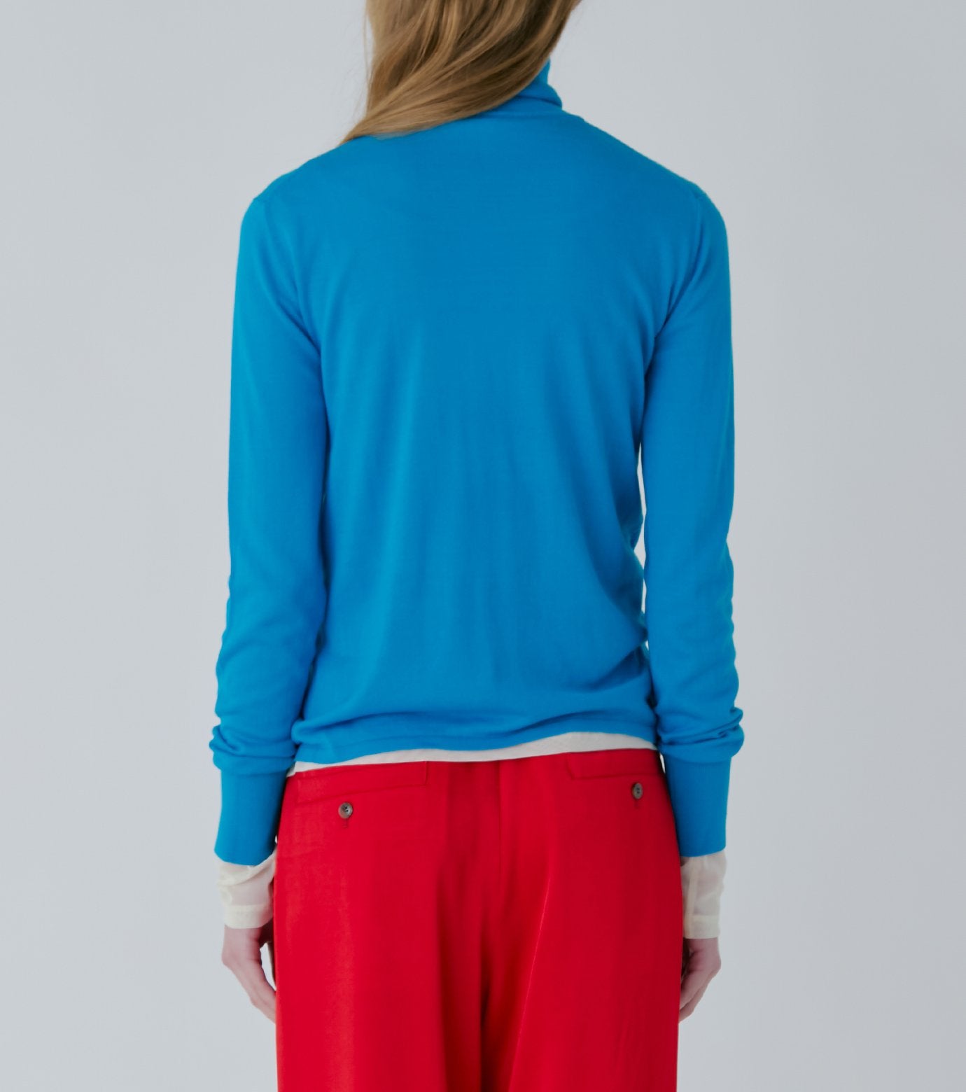 High-Gauge Turtleneck Knit