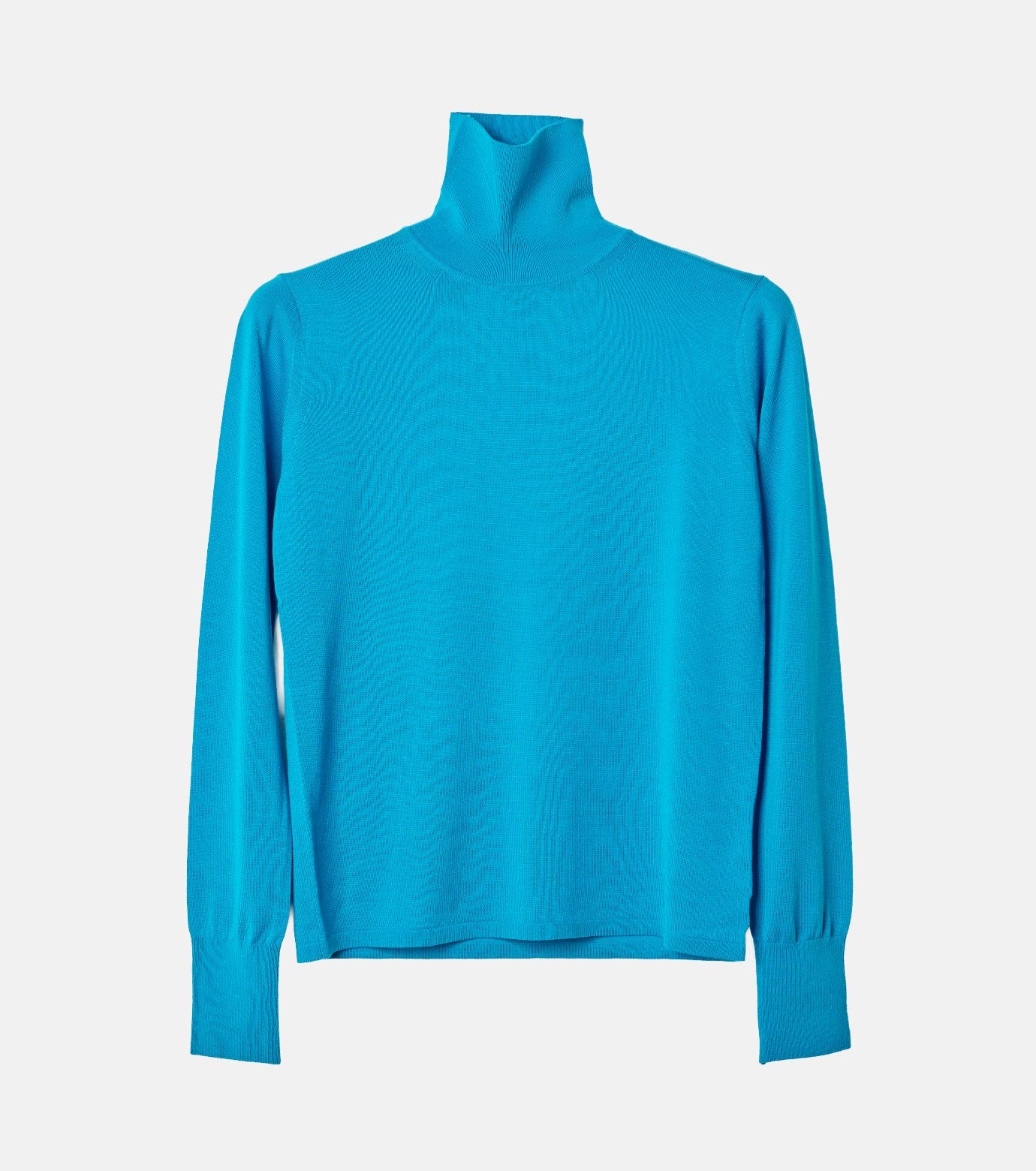 High-Gauge Turtleneck Knit