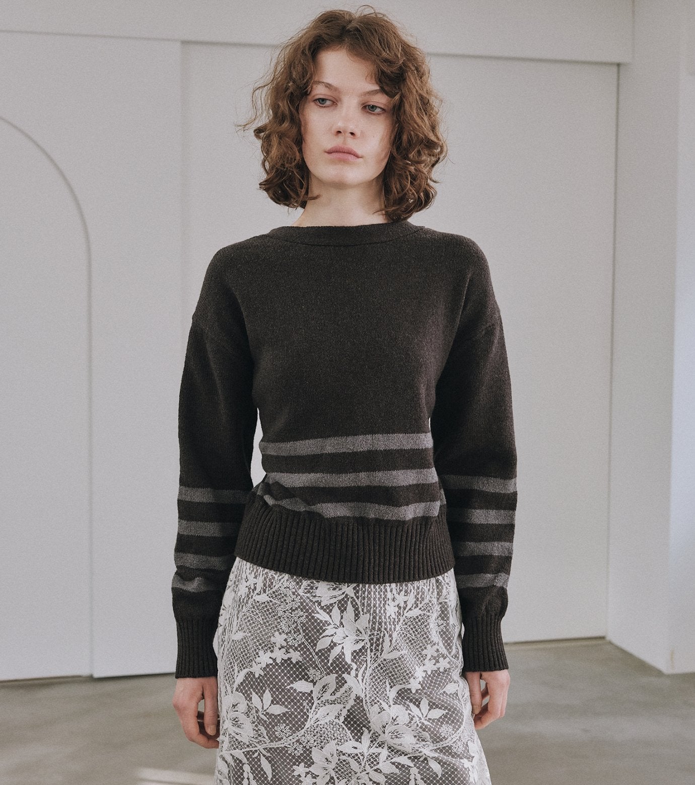 2Way Stripe Cardigan