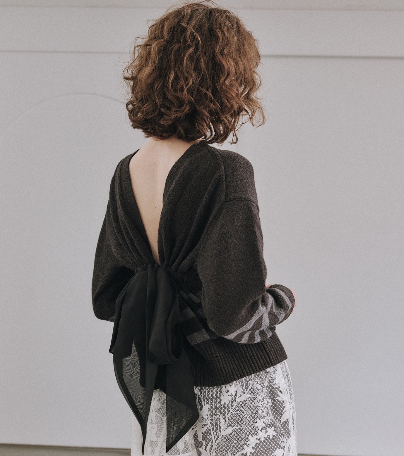 2Way Stripe Cardigan