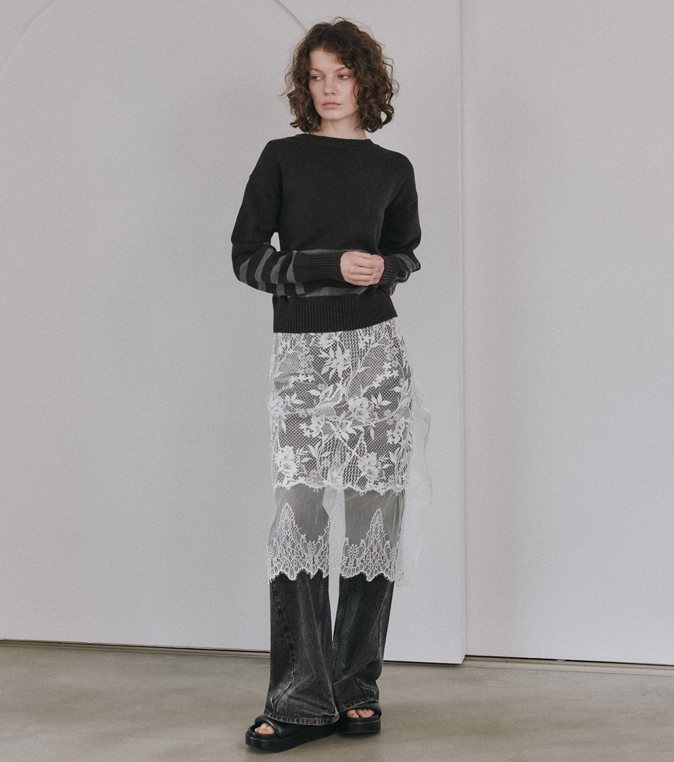 2Way Stripe Cardigan