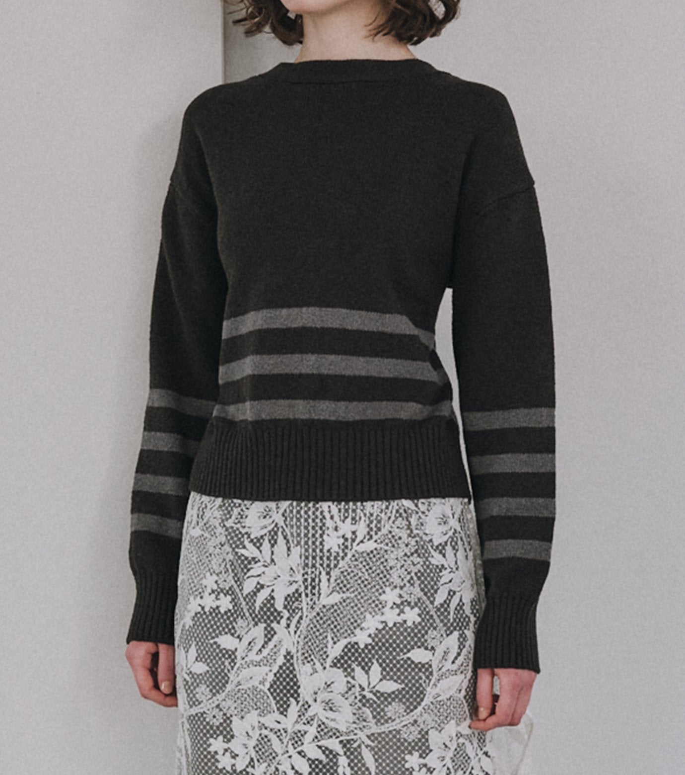 2Way Stripe Cardigan