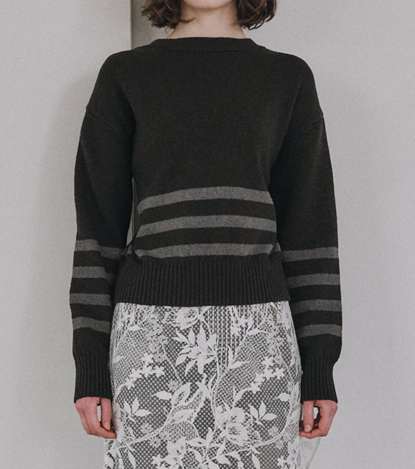 2Way Stripe Cardigan