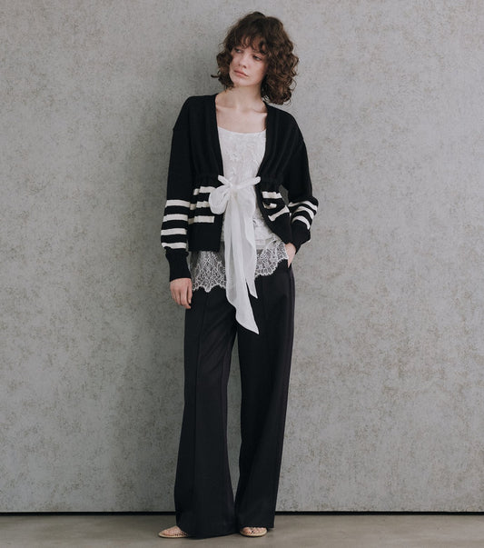 2Way Stripe Cardigan