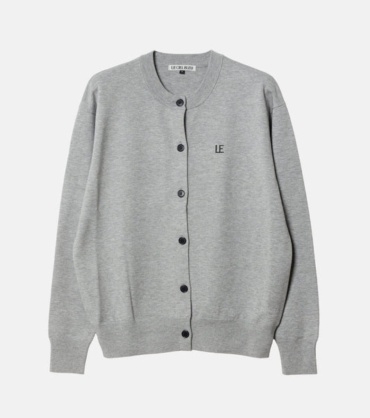 LE embroidery Cardigan