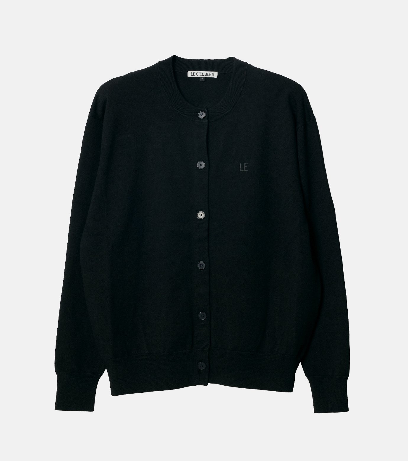 LE embroidery Cardigan