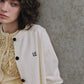 LE embroidery Cardigan