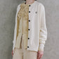 LE embroidery Cardigan