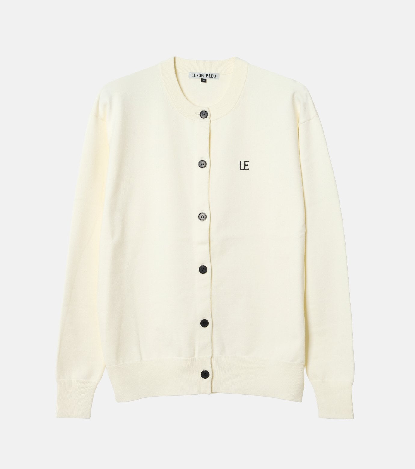LE embroidery Cardigan
