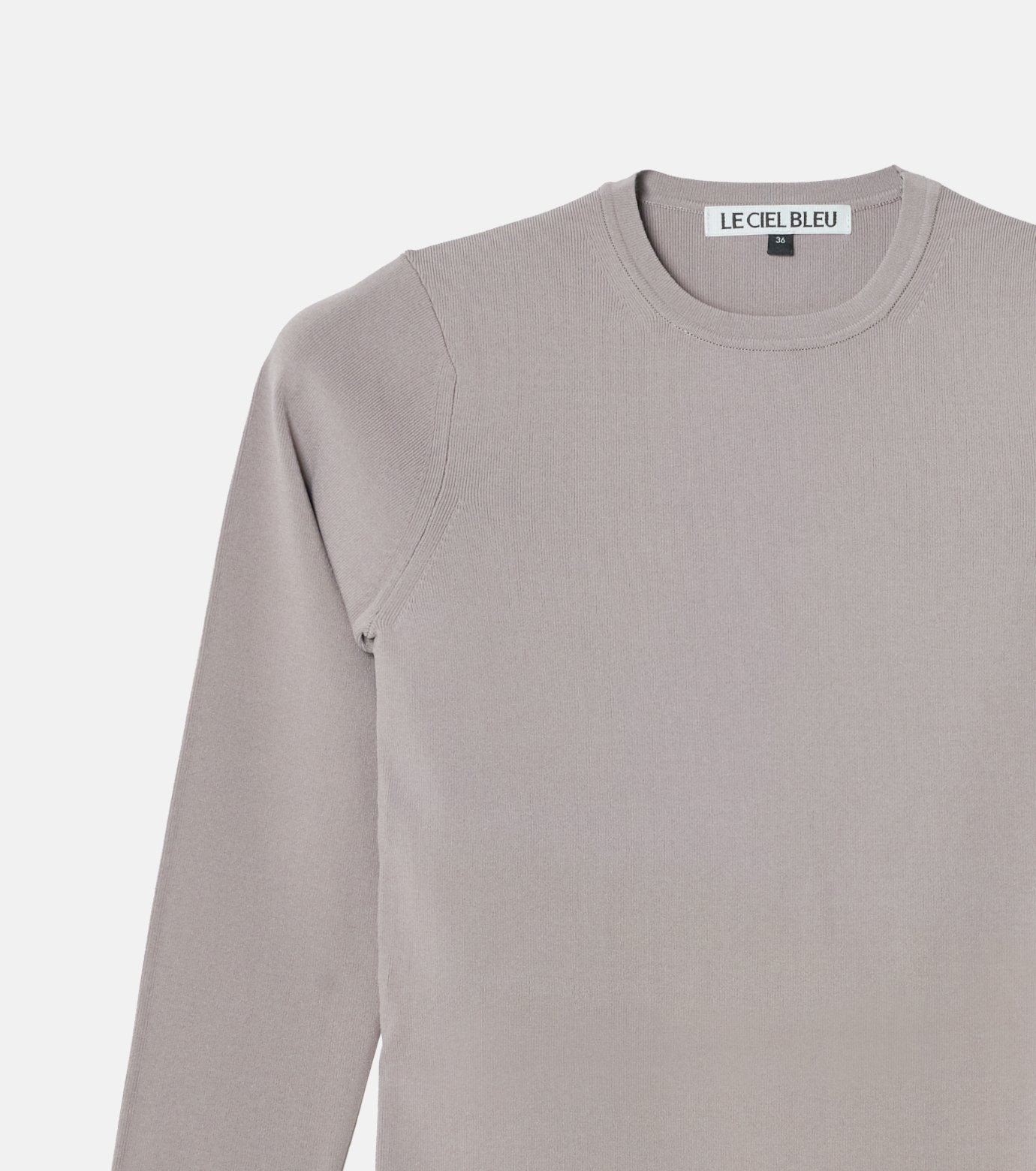 Crew Neck LS Knit