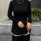 Crew Neck LS Knit