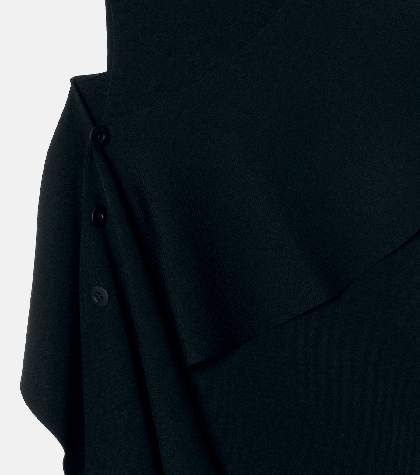 Detachable Cape Knit Top