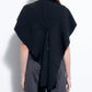 Detachable Cape Knit Top