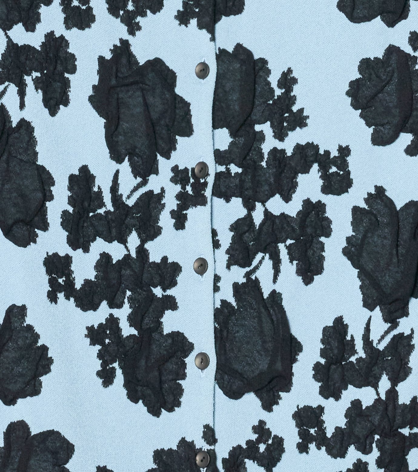 Flower Jacquard Cardigan