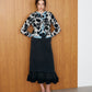 Flower Jacquard Cardigan