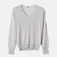 Detachable Scarf V Knit