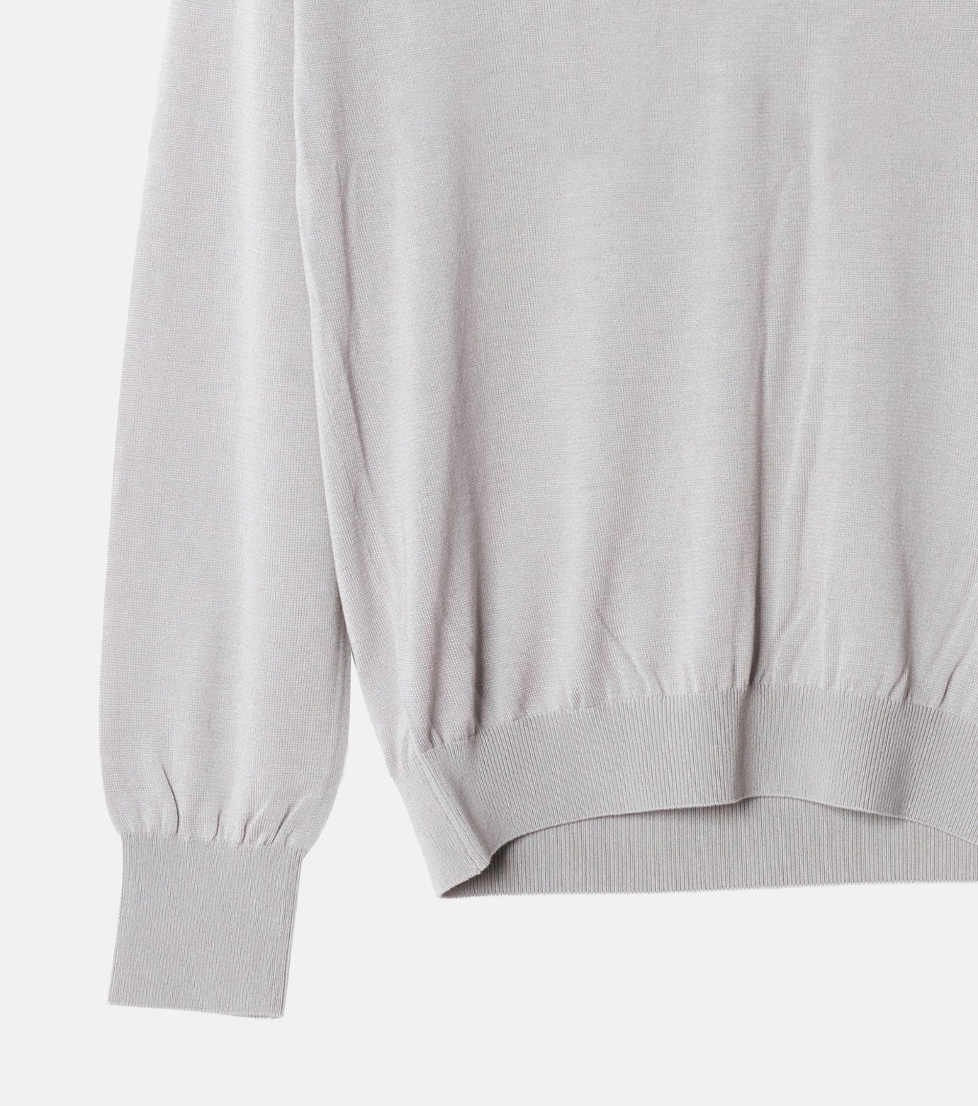 Detachable Scarf V Knit